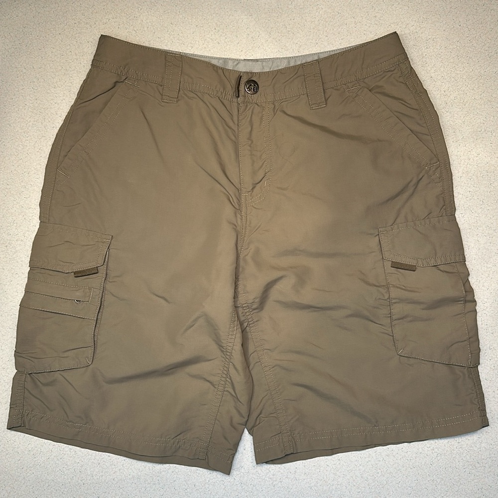 REI Classic Hiking Cargo Short Moss Kaki Women’s Size 4